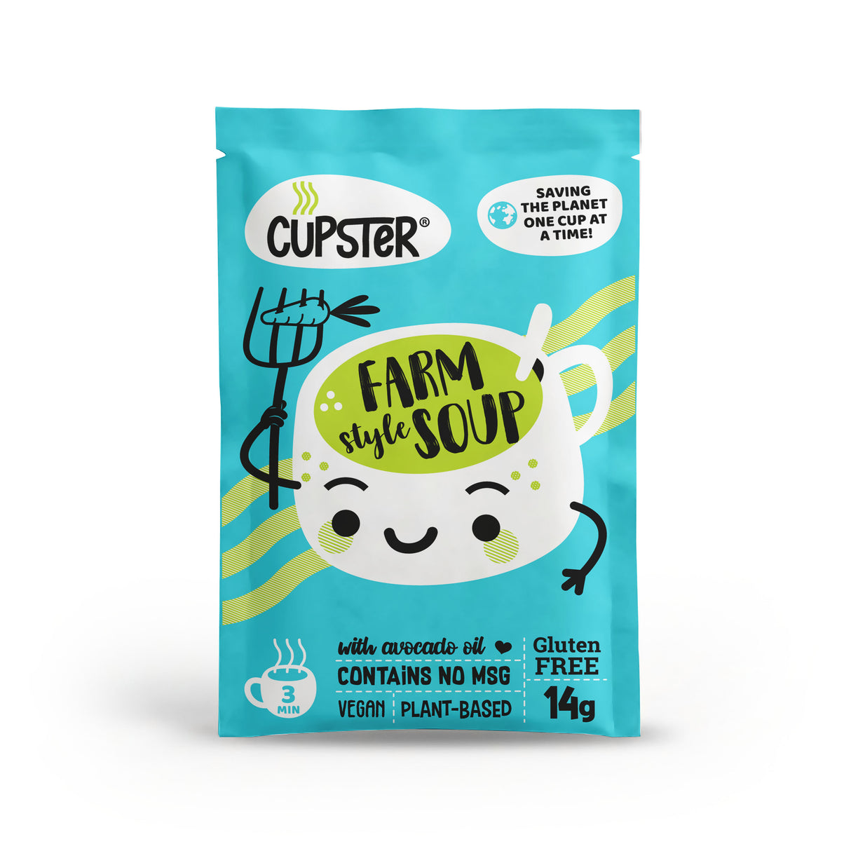 Cupster instant farm style soup 10 pack (10x14g)