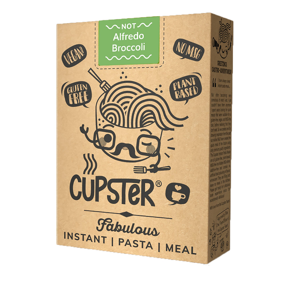 Cupster Instant Not Alfredo Broccoli Pasta 94g