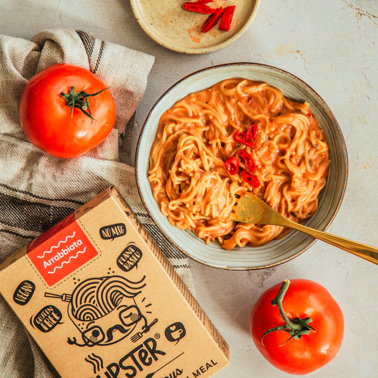 Cupster Instant Arrabbiata Pasta 97g