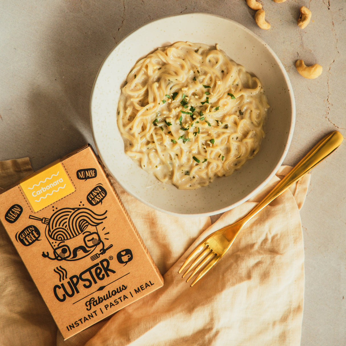 Cupster Instant Not Carbonara Pasta 91g