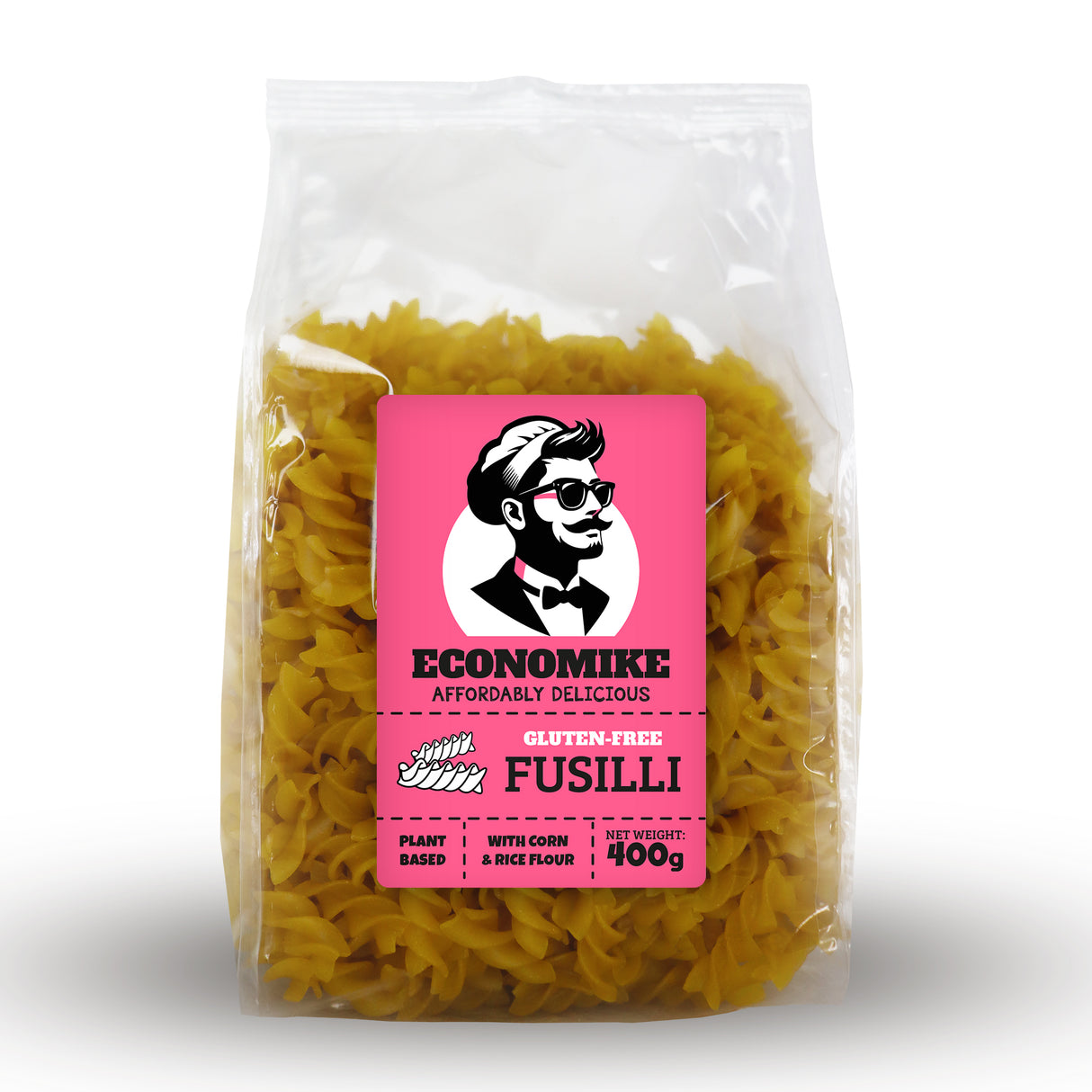 Economike Gluten-free corn-rice pasta fusilli 400g