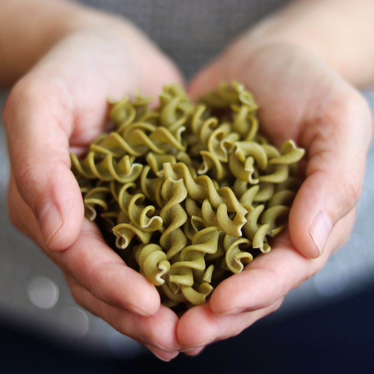 Easy Pasta Green pea pasta fusilli