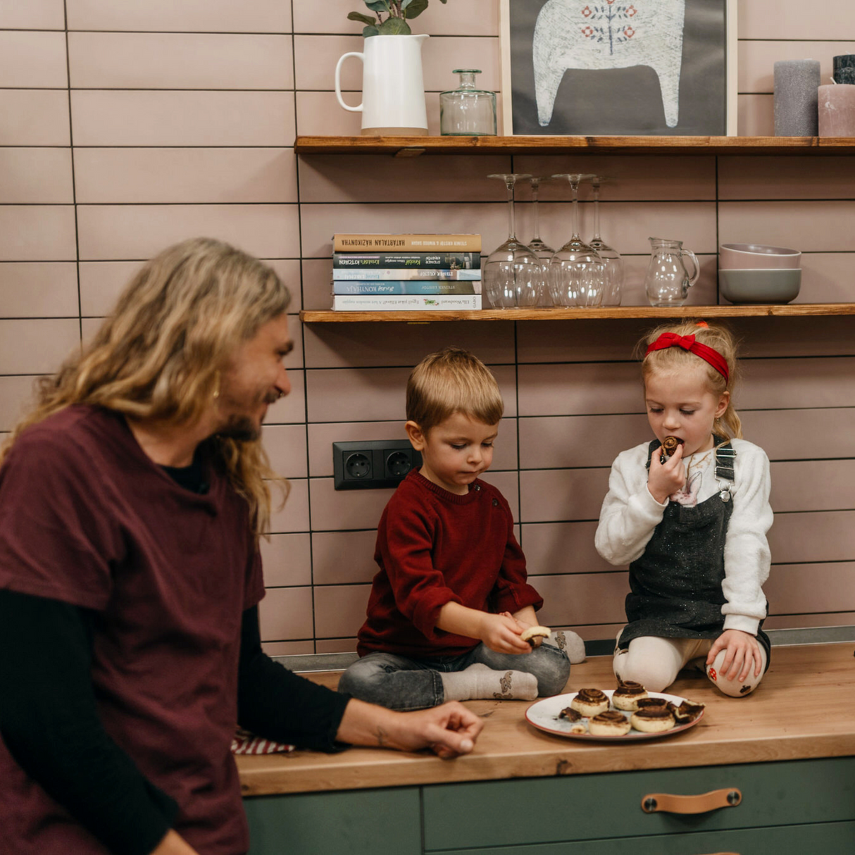 Bake-Free Sponge cake- muffin flour mixture