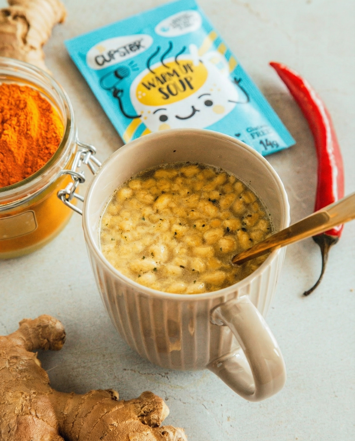 Cupster instant warm up soup 10 pack (10x14g)