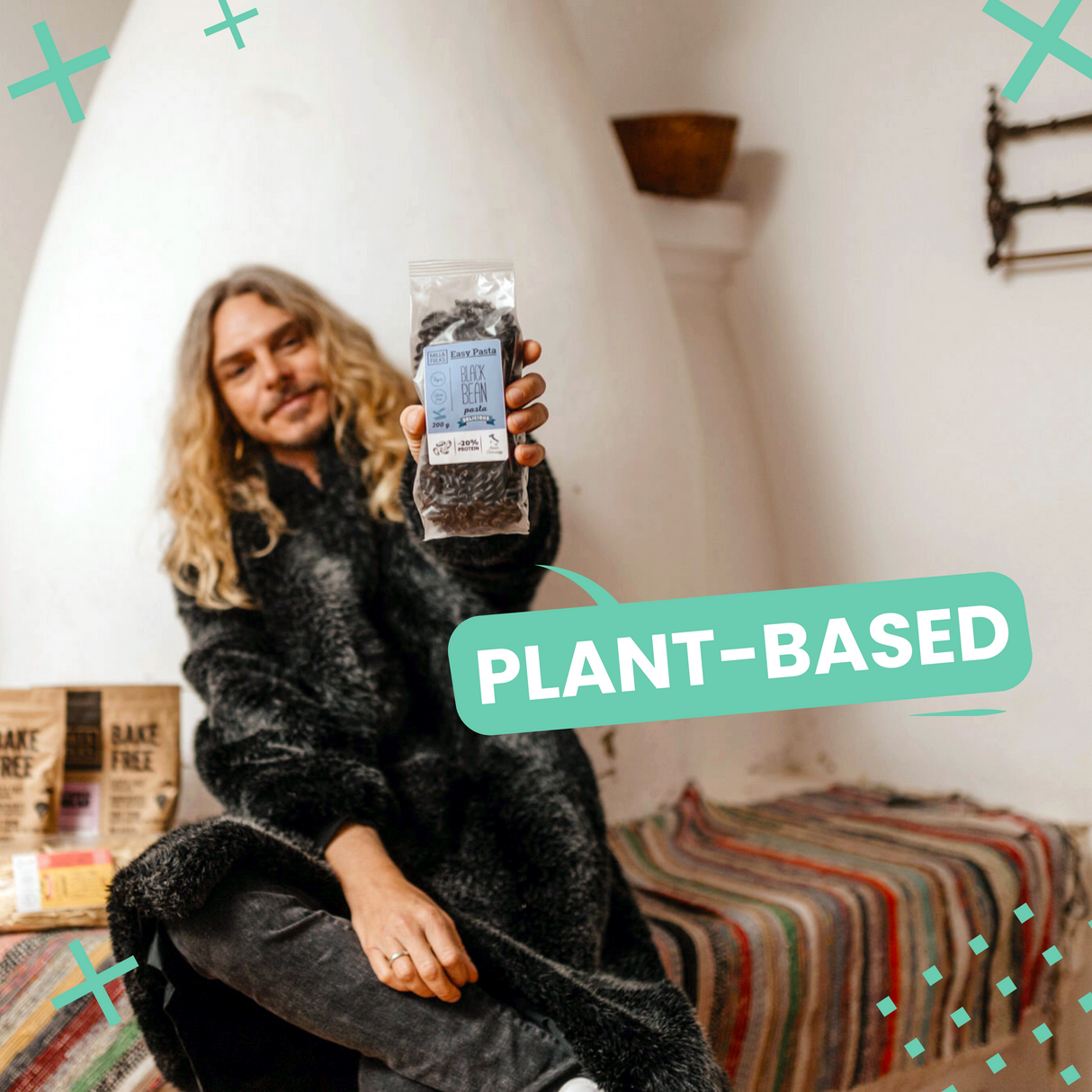 Easy Pasta Black bean pasta fusilli