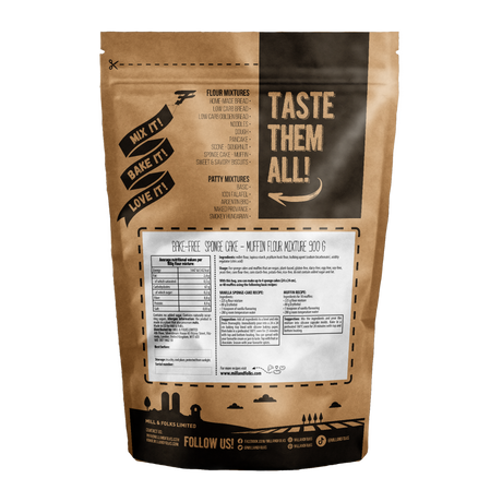 Bake-Free Sponge cake- muffin flour mixture