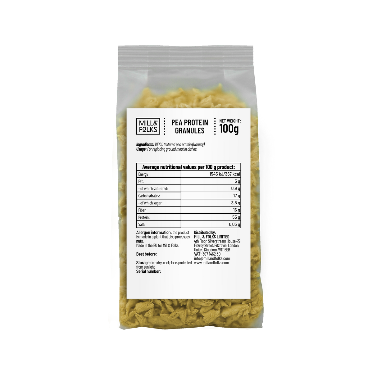 Pea Protein granules