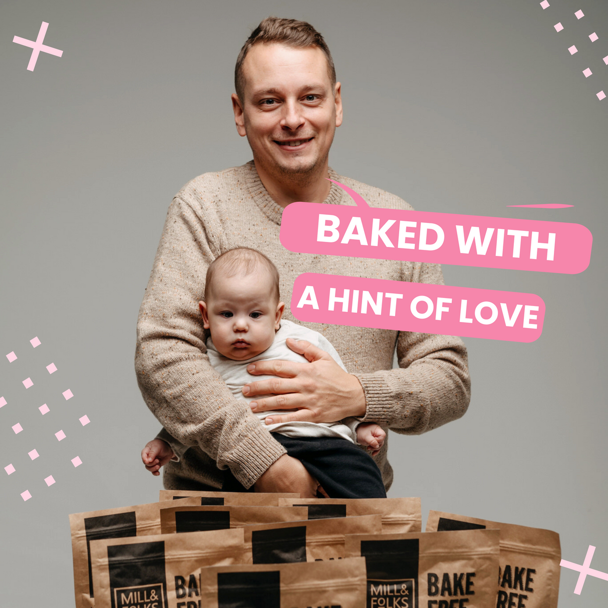 Bake-Free Dough flour mixture