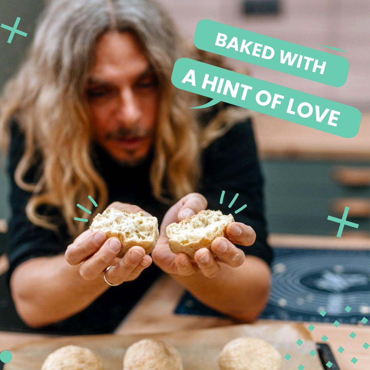 Bake-Free Low Carb Bread flour mixture