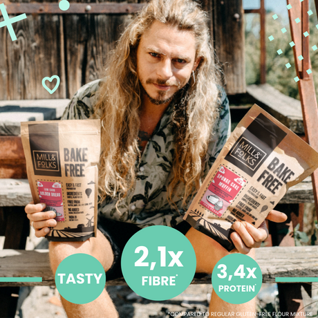 Bake-Free Sponge cake- muffin flour mixture